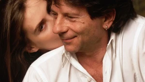 Roman Polański z żoną Emmanuelle Seigner w 1994 roku