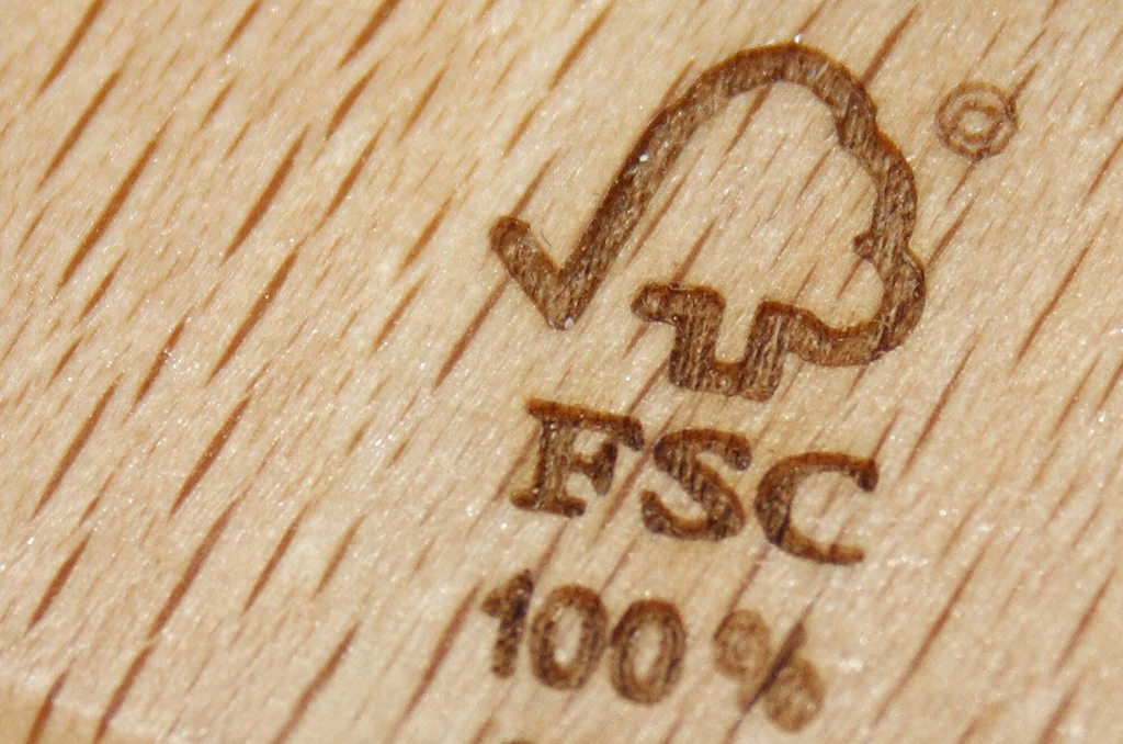 Symbol certyfikacji drewna