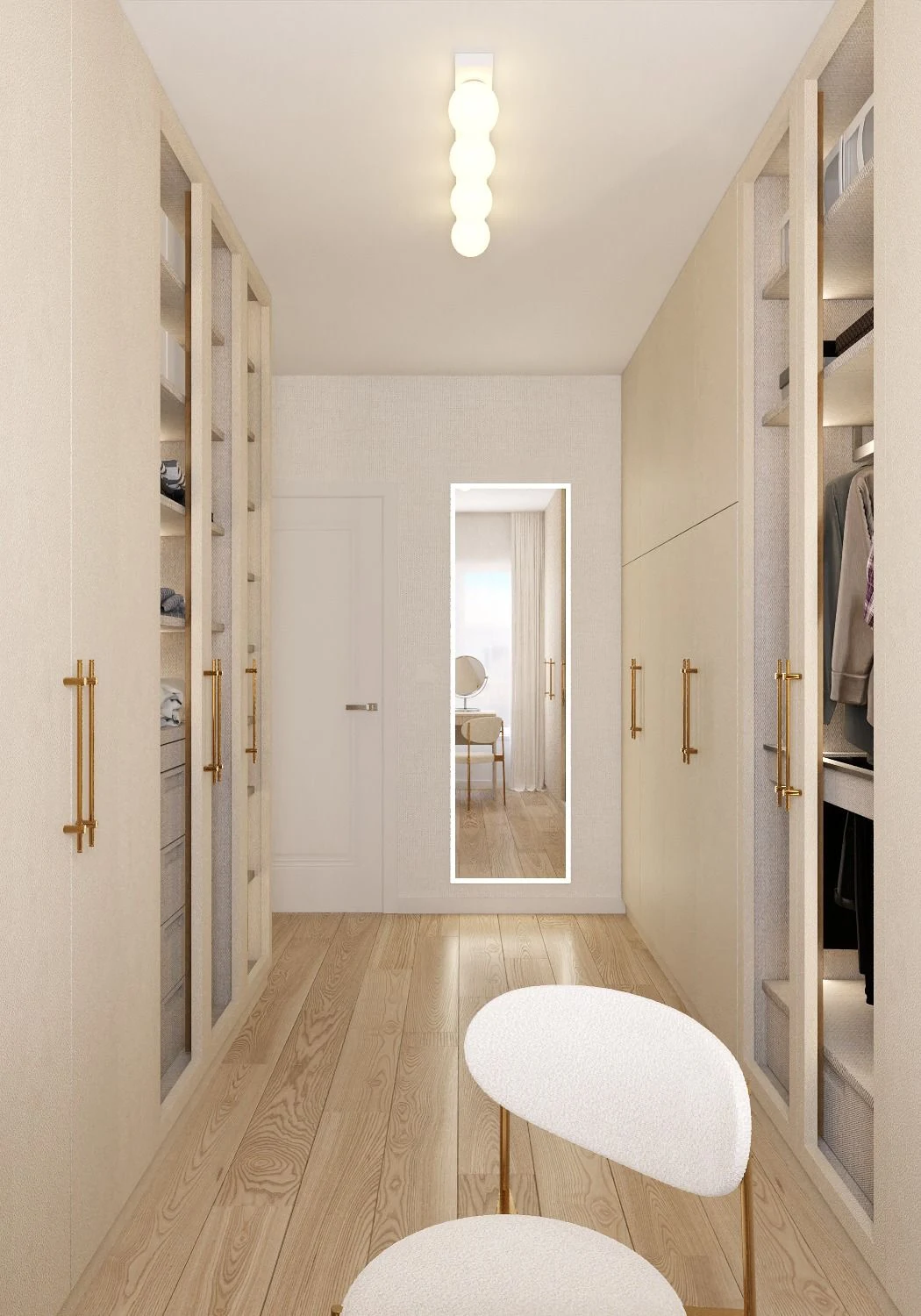 Mieszkanie Katrzyny Cichopek - garderoba