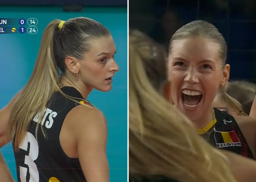 Britt Herbots (z lewej) i Celine Van Gestel, największe gwiazdy belgijskiej kadry Britt Herbots (z lewej) i Celine Van Gestel, największe gwiazdy belgijskiej kadry