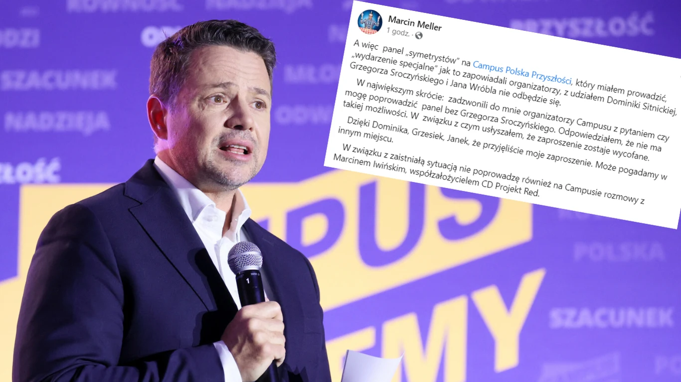 Rafał Trzaskowski podczas Campus Polska Przyszłości Rafał Trzaskowski podczas Campus Polska Przyszłości