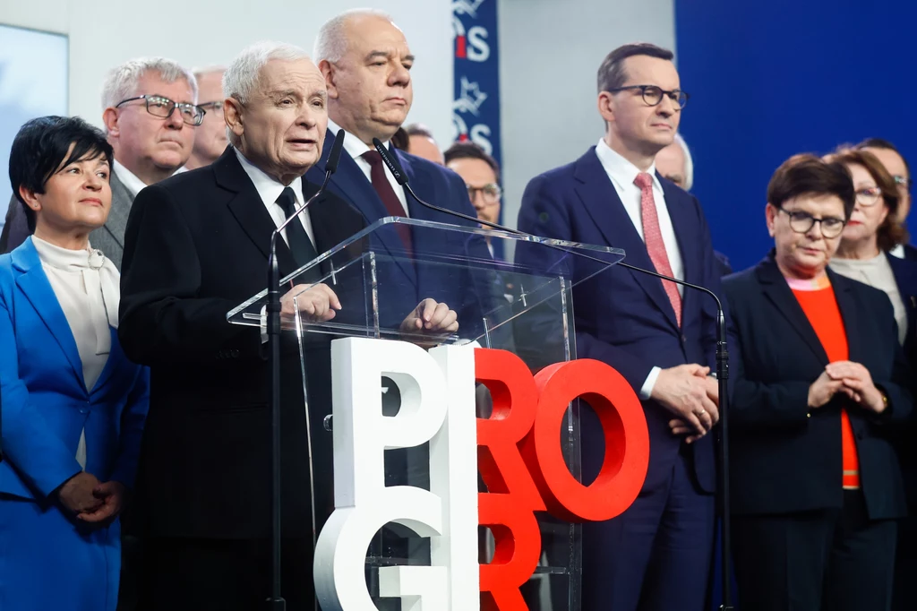 PiS zaprezentuje swoje hasło wyborcze PiS zaprezentuje swoje hasło wyborcze