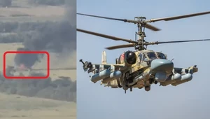 "Aligatory" w ogniu. Ukraińcy upolowali dwa "latające czołgi" Ka-52