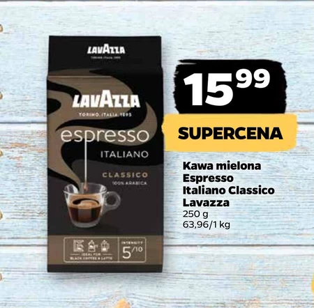 Lavazza Espresso Italiano Classico Mielona kawa palona 250 g