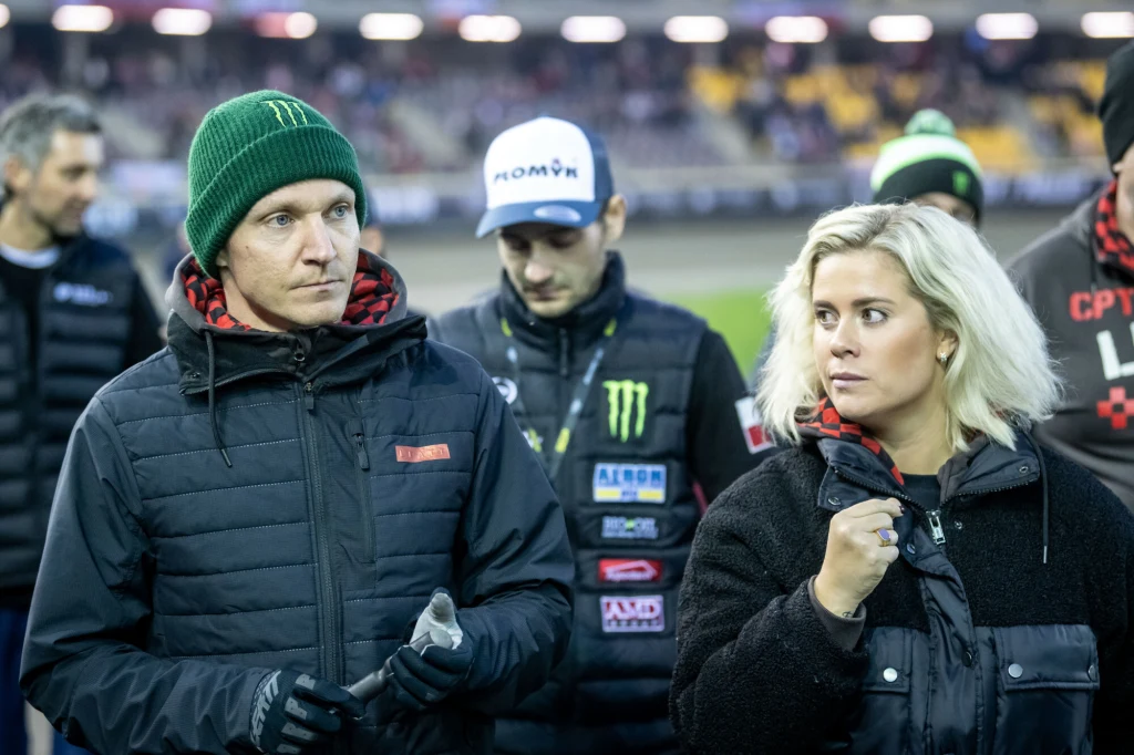 Fredrik Lindgren i Carolina Jonasdotter w Grand Prix.