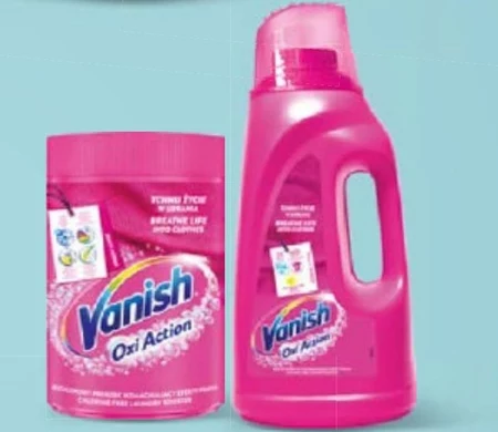Vanish Oxi Action Żel odplamiacz do tkanin 750 ml 