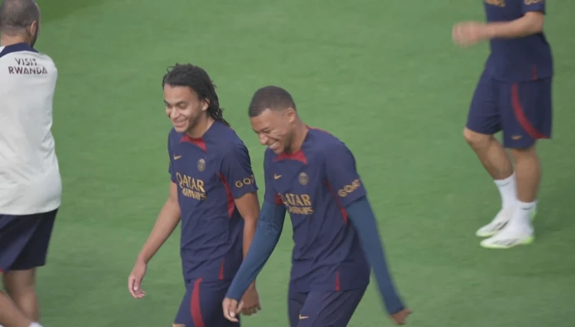 Mbappe nie krył swojego nastroju. Kamery uchwyciły gwiazdora PSG podczas treningu. WIDEO