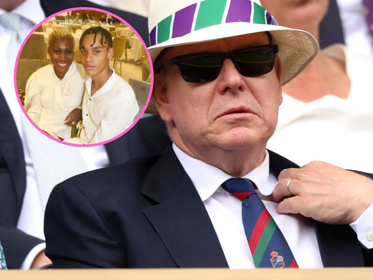 Książę Albert i nieślubny syn Książę Albert i nieślubny syn