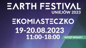Earth Festival 2023 w Uniejowie. Moc atrakcji w Ekomiasteczku