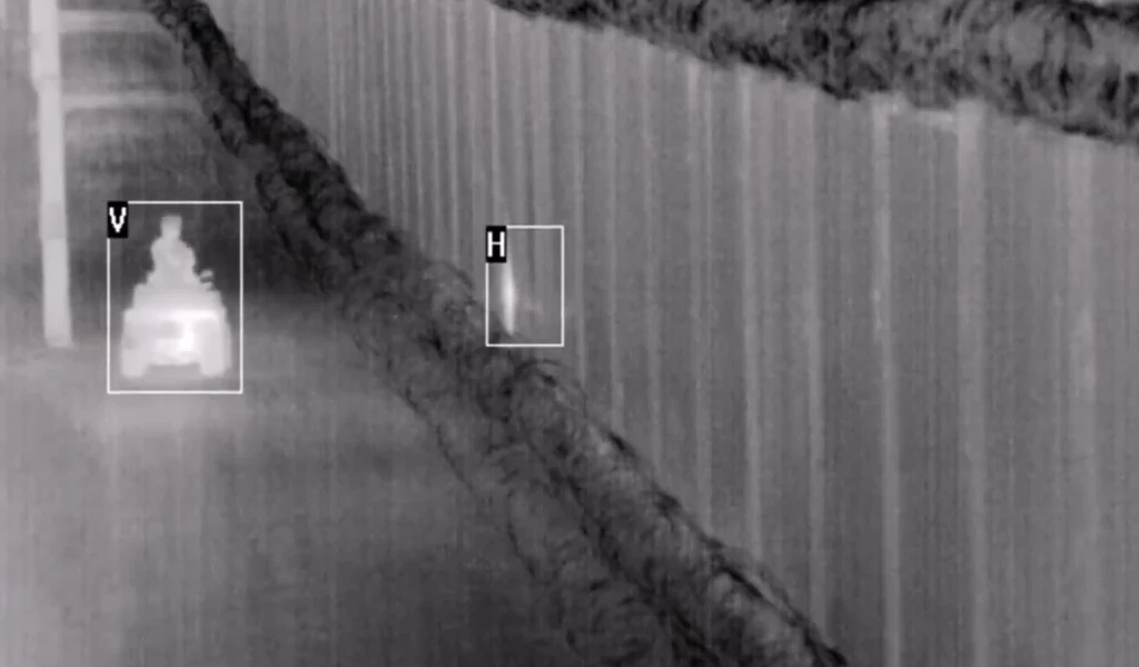 Nagranie nocnej interwencji funkcjonariuszy Straży Granicznej