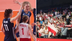 I kibice, i siatkarki były zaskoczone skróconym nagraniem polskiego hymnu