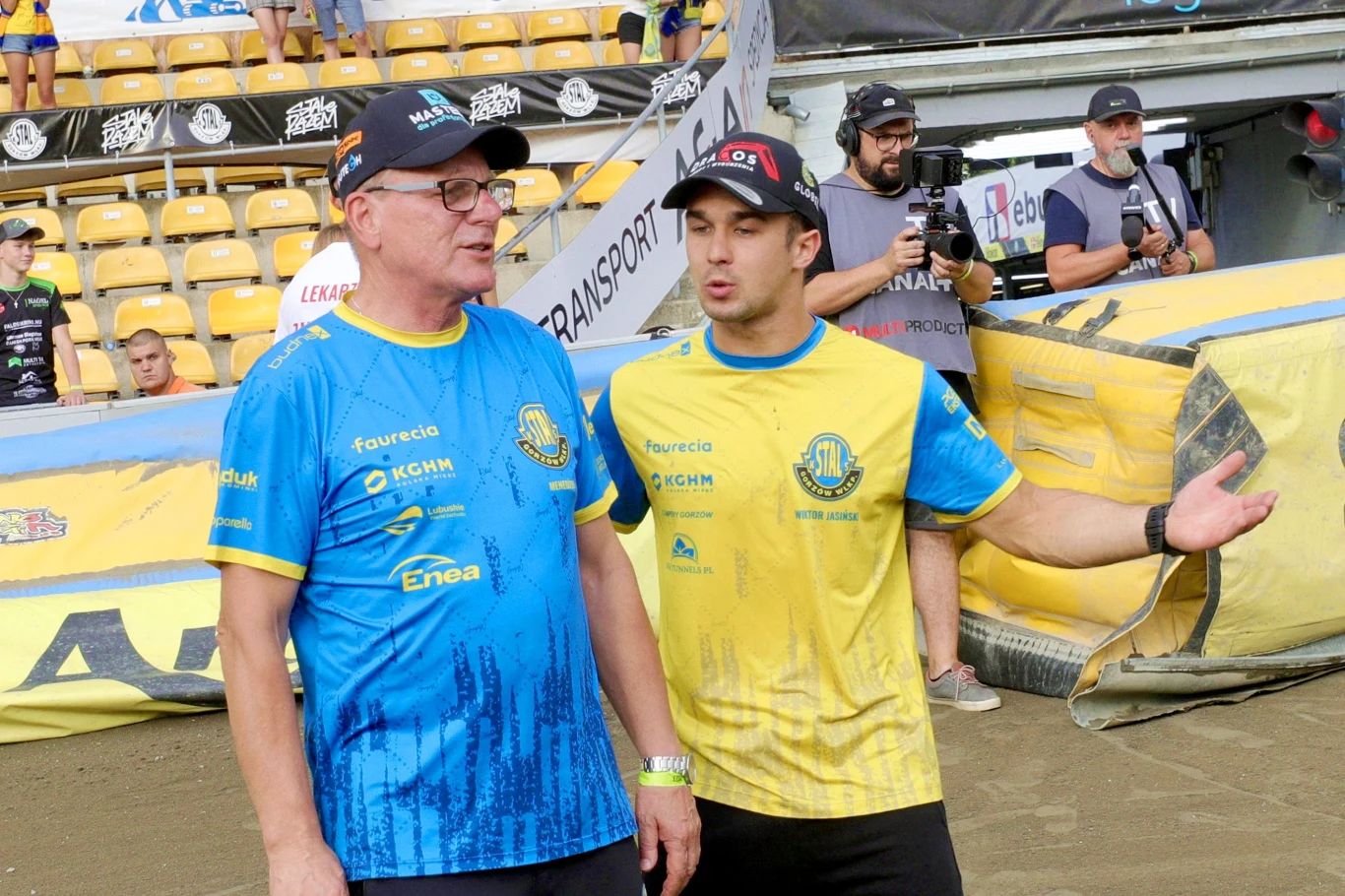 Stanisław Chomski i WIktor Jasiński. Stanisław Chomski i WIktor Jasiński.