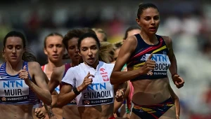 Sofia Ennaoui walczyła w Budapeszcie z całych sił, ale nie wytrzymała tempa rywalek na ostatnich 400 metrach