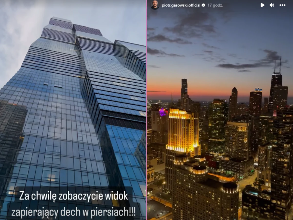 Piotr Gąsowski w USA Piotr Gąsowski w USA