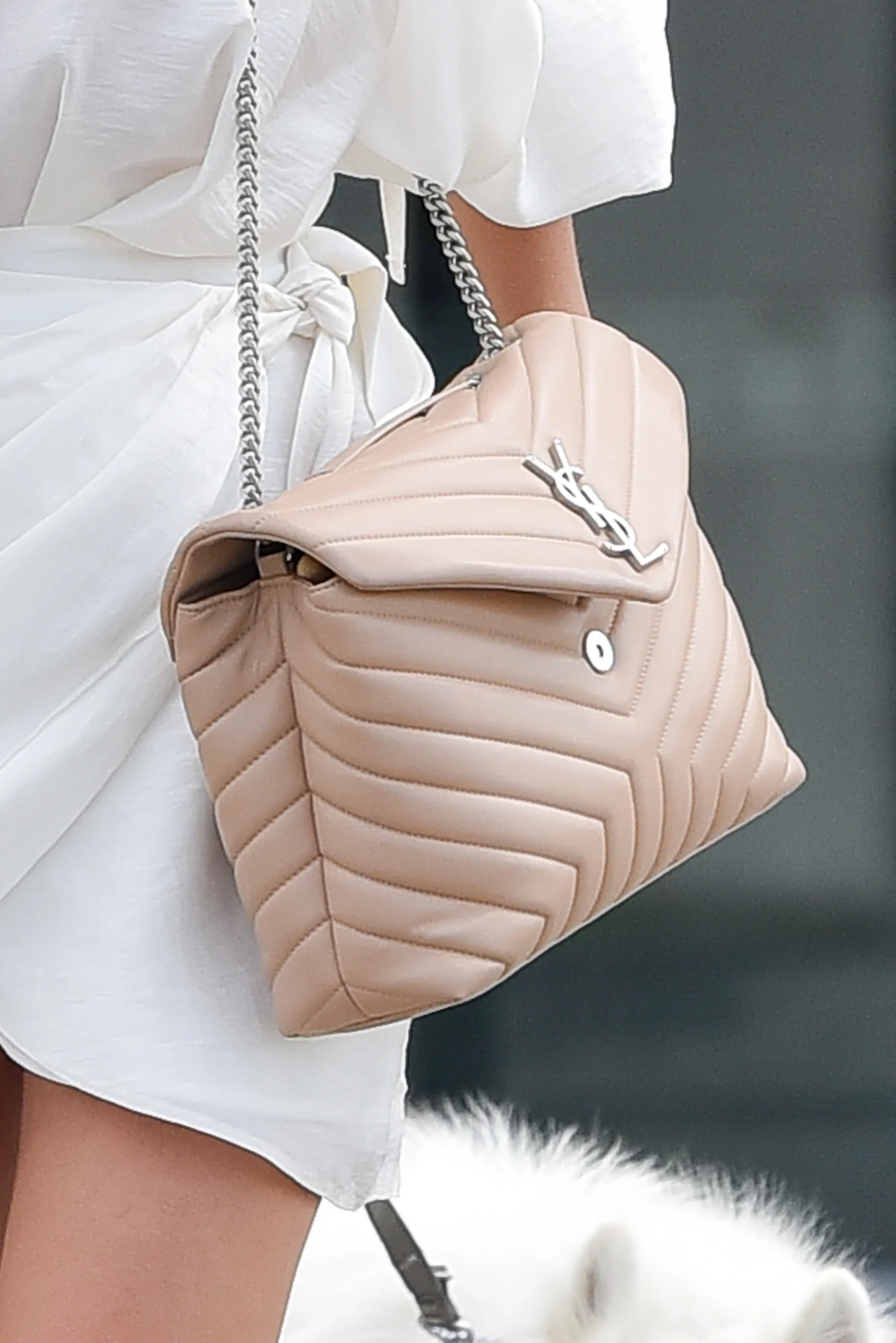 Małgorzata Tomaszewska z drogą torebką Małgorzata Tomaszewska z drogą torebką