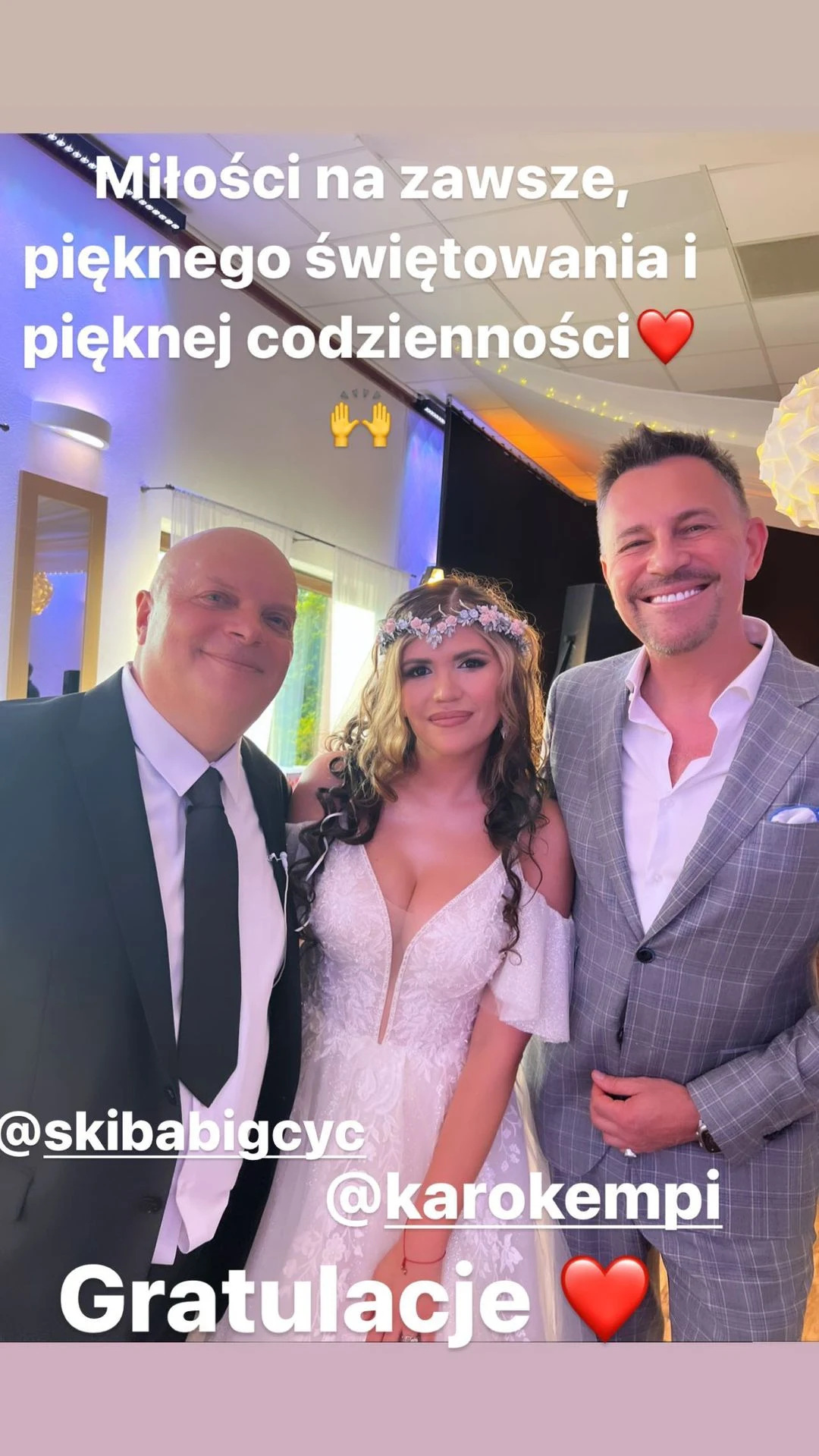Krzysztof Skiba wziął ślub. Są zdjęcia z ceremonii Krzysztof Skiba wziął ślub. Są zdjęcia z ceremonii
