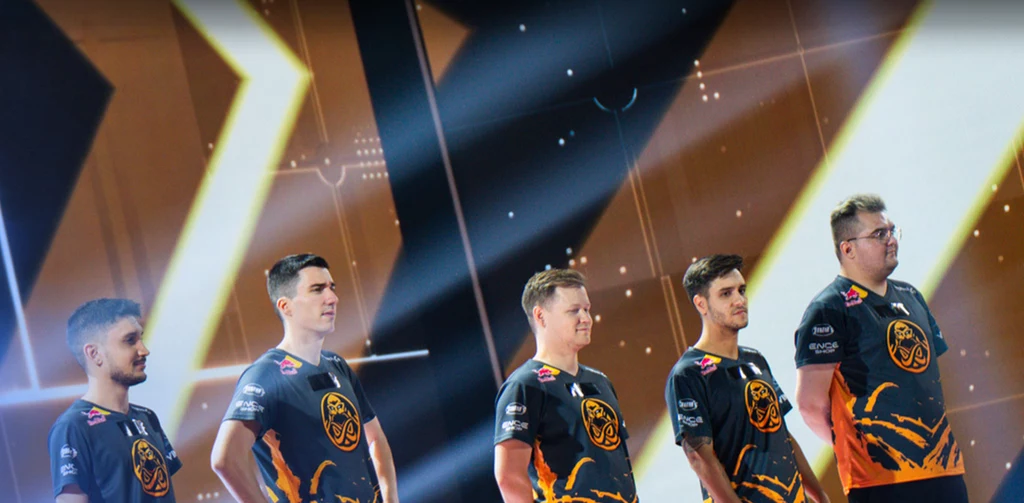 ENCE podczas turnieju Gamers8 / źródło: Twitter @Gamers8GG
