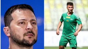 Rifet Kapić z Lechii Gdańsk przez ostatni sezon grał w Krywbasie Krzywy Róg, rodzinnym mieście prezydenta Ukrainy, Wołodymyra Zełeńskiego