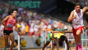 Gdy Damian Czykier walczył o awans do półfinału biegu płotkarzy na 110 metrów, obok szansę tę stracił wielkie faworyt - Rasheed Broadbell