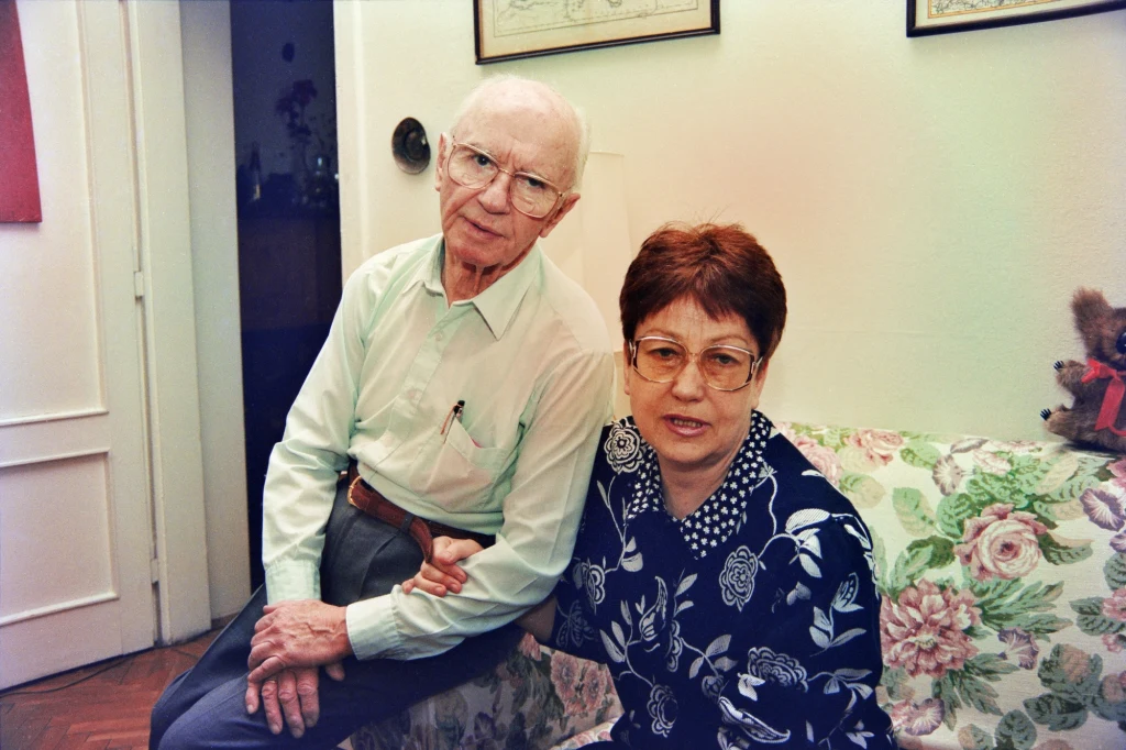 Edward Dziewoński z żona