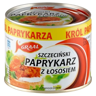 Graal Szczeciński paprykarz z łososiem 330 g - 0