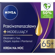 Nivea Przeciwzmarszczkowy + Modelujący krem na noc 65+ 50 ml