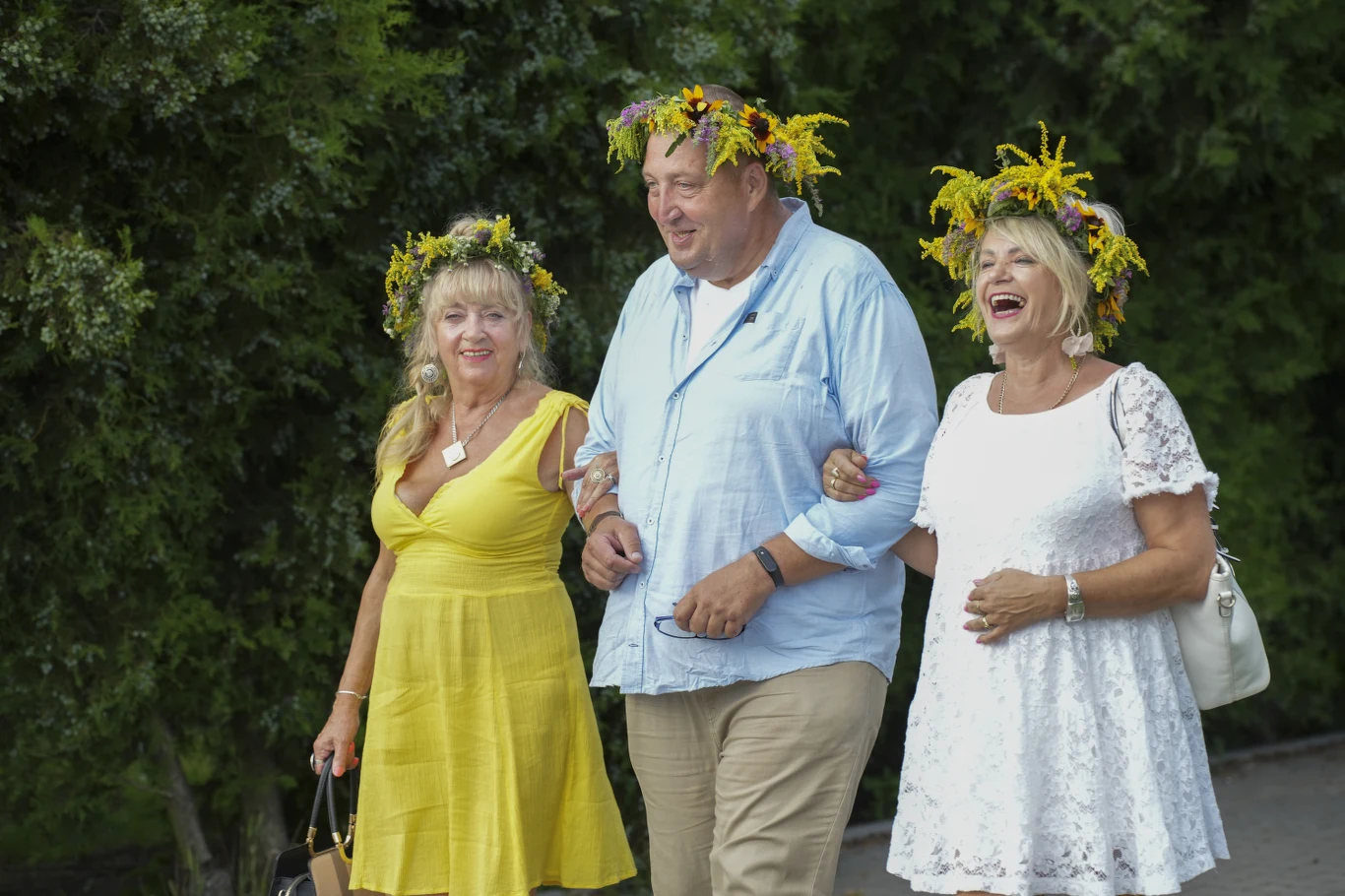 Wiesława Kwiatek, Adam Kraśko i Elżbieta Czabator Wiesława Kwiatek, Adam Kraśko i Elżbieta Czabator