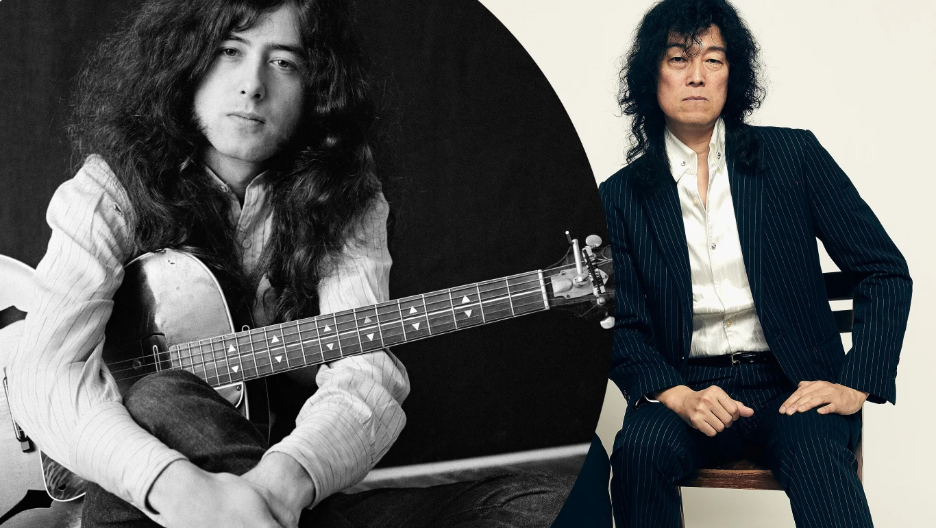 Jimmy Page stał się obsesją mężczyzny z Japonii Jimmy Page stał się obsesją mężczyzny z Japonii