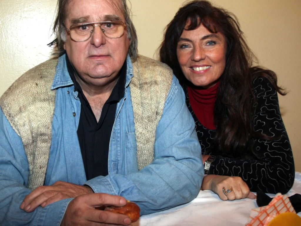 Marek Perepeczko i Agnieszka Fitkau-Perepeczko na starych zdjęciach.