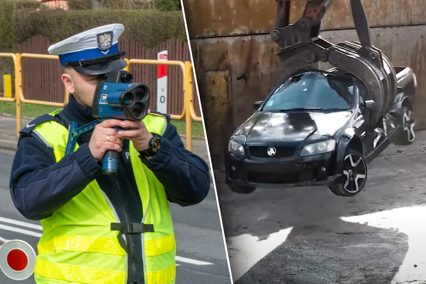Przekroczysz prędkość, to zezłomują samochód. Policja w Australii ma dość piratów drogowych/EAST NEWS/YouTube SA Police News Przekroczysz prędkość, to zezłomują samochód. Policja w Australii ma dość piratów drogowych/EAST NEWS/YouTube SA Police News