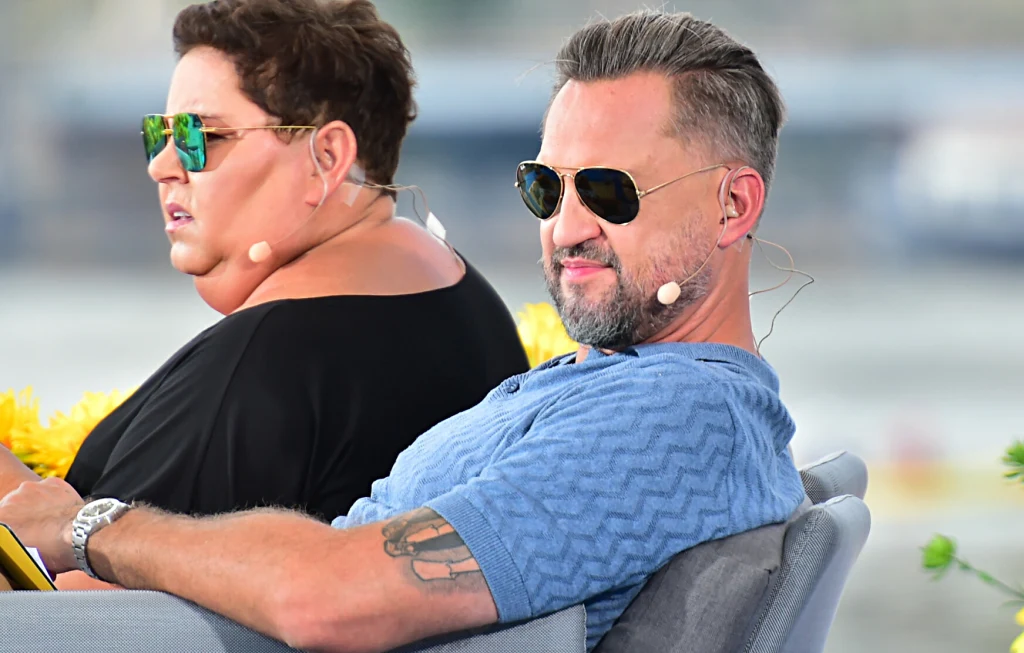 Dorota Wellman i Marcin Prokop