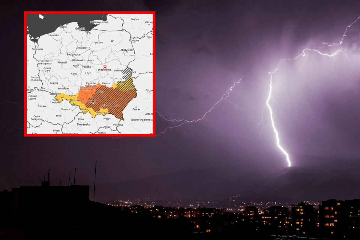 Instytut Meteorologii i Gospodarki Wodnej wydał ostrzeżenia pierwszego stopnia przed burzami Instytut Meteorologii i Gospodarki Wodnej wydał ostrzeżenia pierwszego stopnia przed burzami