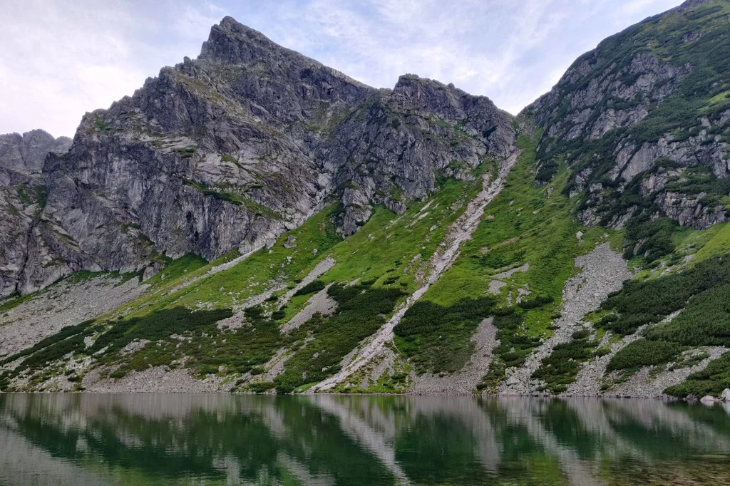 Nad brzegiem Czarnego Stawu