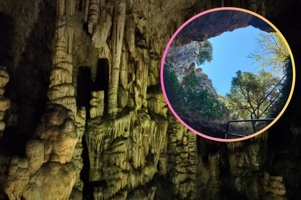 W Jaskinie Zeusa nie można włączać aparatu z lampą błyskową
