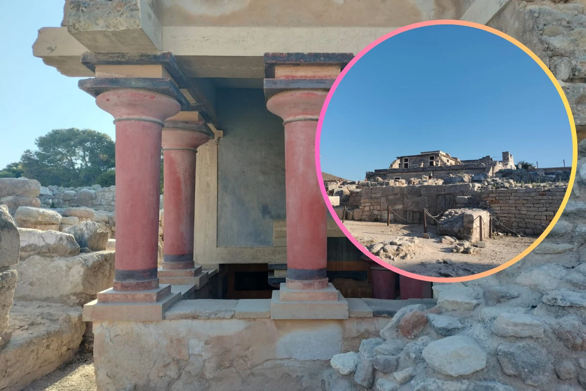 Pałac w Knossos Pałac w Knossos