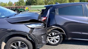Krapkowice. Nietypowe zachowanie kierowcy na autostradzie A4
