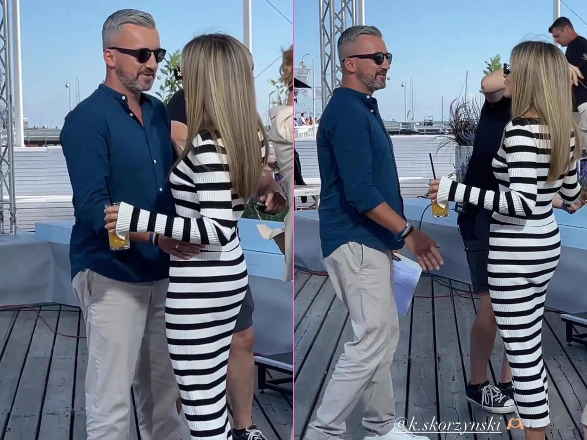 Małgorzata Rozenek i Krzysztof Skórzyński