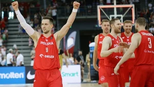 Polscy koszykarze po wygranej z Bośnią i Hercegowiną