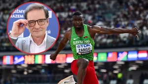 Hugues Fabrice Zango i Przemysław Babiarz (fot. Rafał Guz)