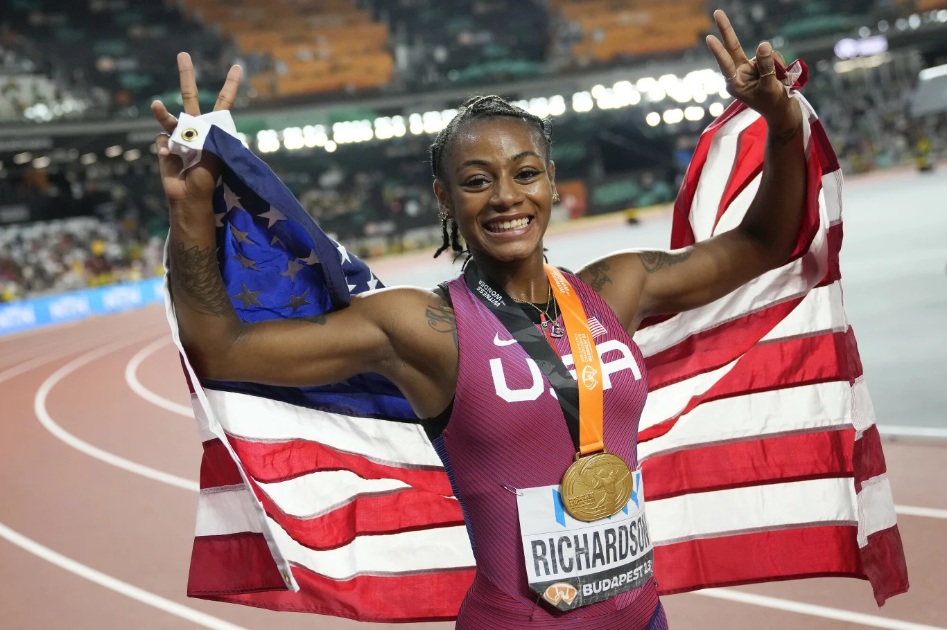 Sha'Carri Richardson - mistrzyni świata w sprincie na 100 metrów Sha'Carri Richardson - mistrzyni świata w sprincie na 100 metrów