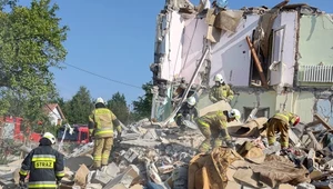 Rogów. Potężna eksplozja gazu w budynku