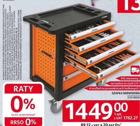 Szafka narzędziowa