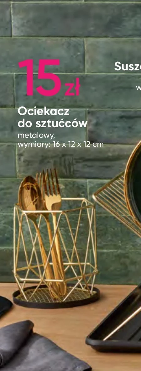 Ociekacz na sztućce