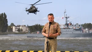 Minister Mariusz Błaszczak wziął udział w prezentacji nowego zespołu bojowego Jednostki Wojskowej Formoza. Zdjęcie ilustracyjne