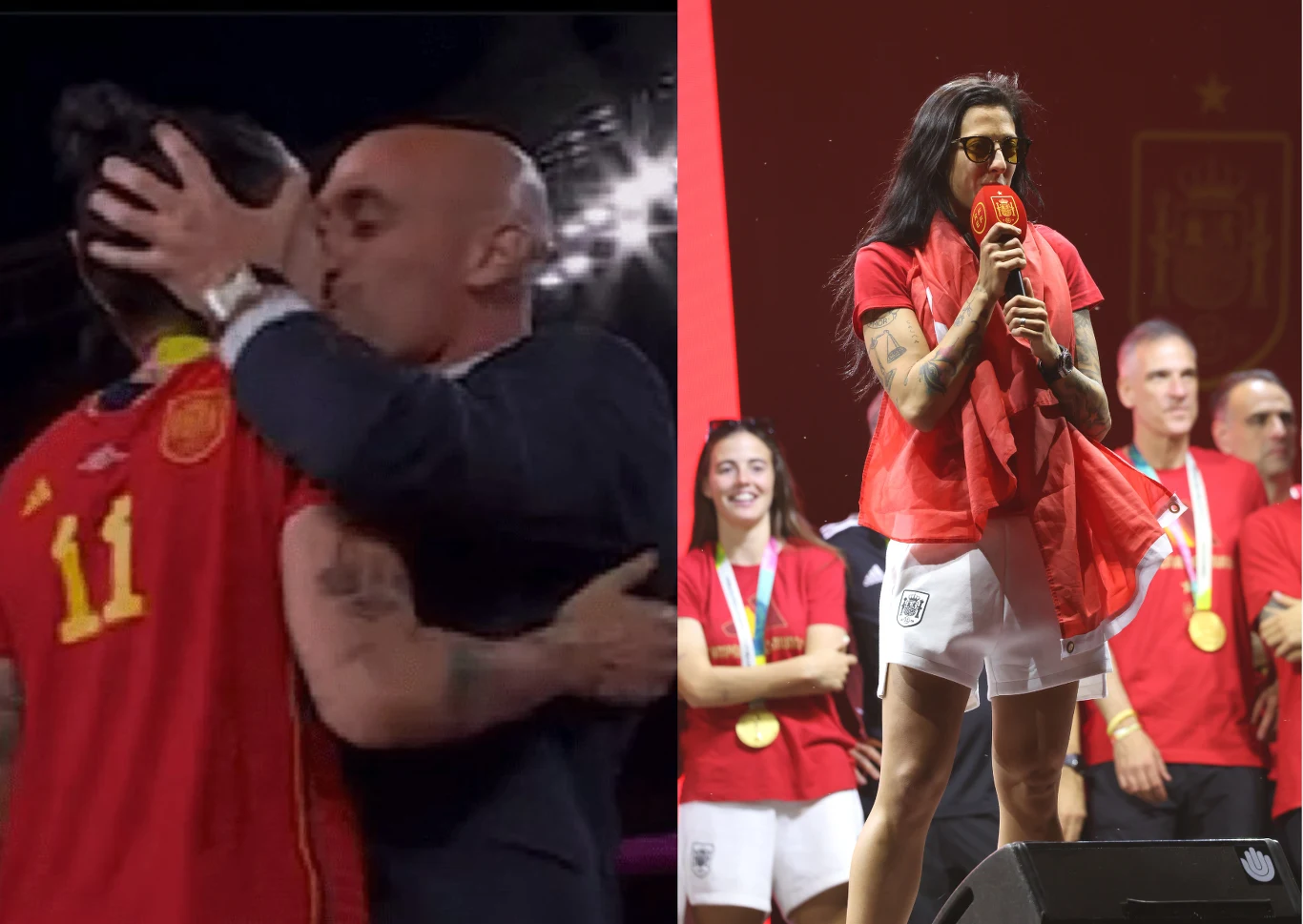 Jennifer Hermoso/Luis Rubiales