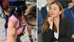 Justyna Kowalczyk-Tekieli zabrała syna w góry