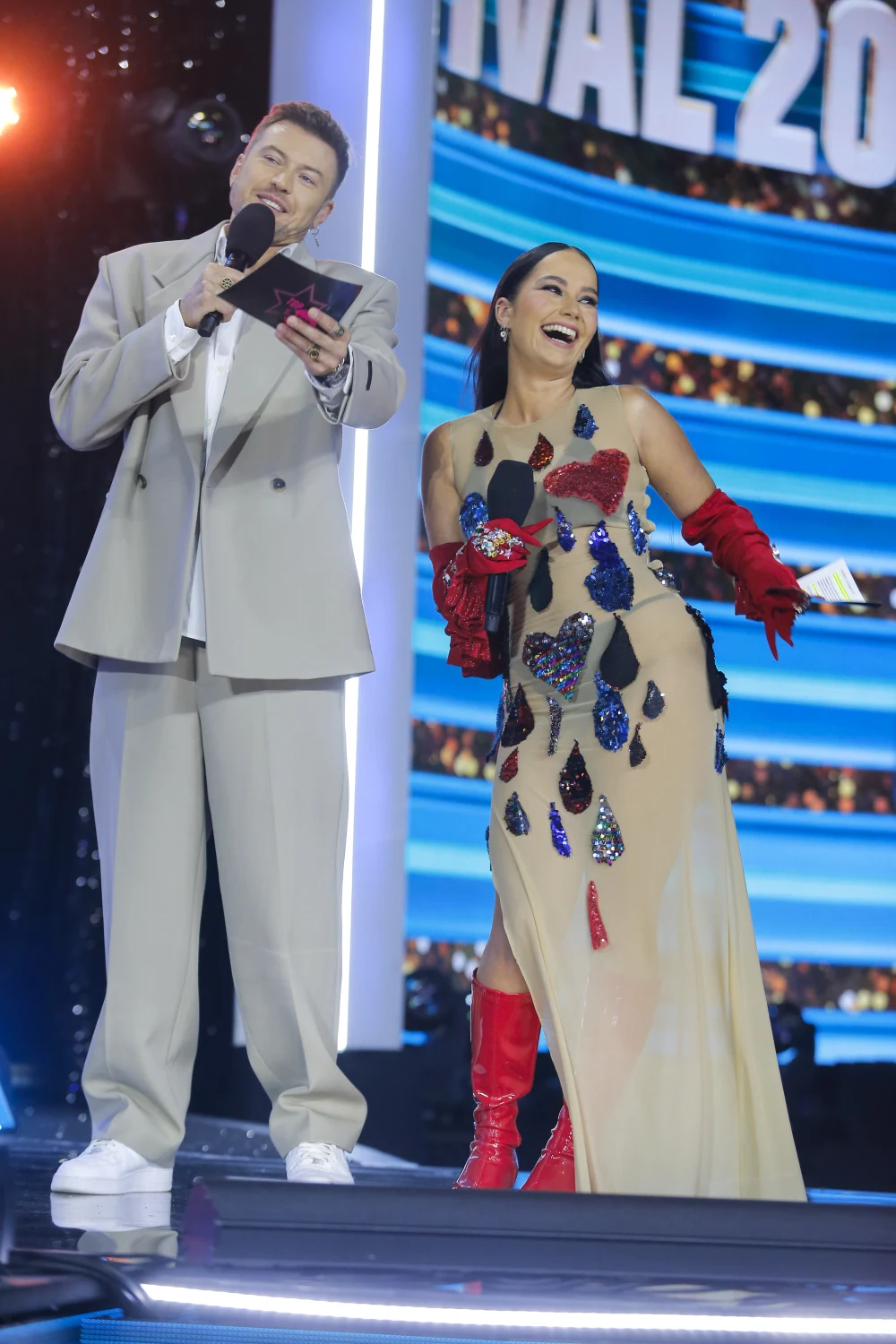 Wojciech Łozowski, Mery Spolsky na Top of The Top Sopot Festival