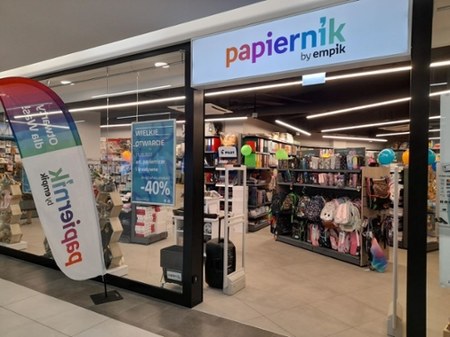 Gdańska Galeria Zaspa wzbogaciła się o nowy sklep: Papiernik by Empik