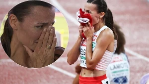 Anna Wielgosz nie mogła powstrzymać łez