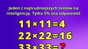 Tylko pięć osób na sto podaje poprawną odpowiedź. Ten test na inteligencję zaskoczył internautów